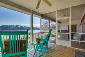 Private Dock Pet-Friendly Lake Greenwood Cottage
